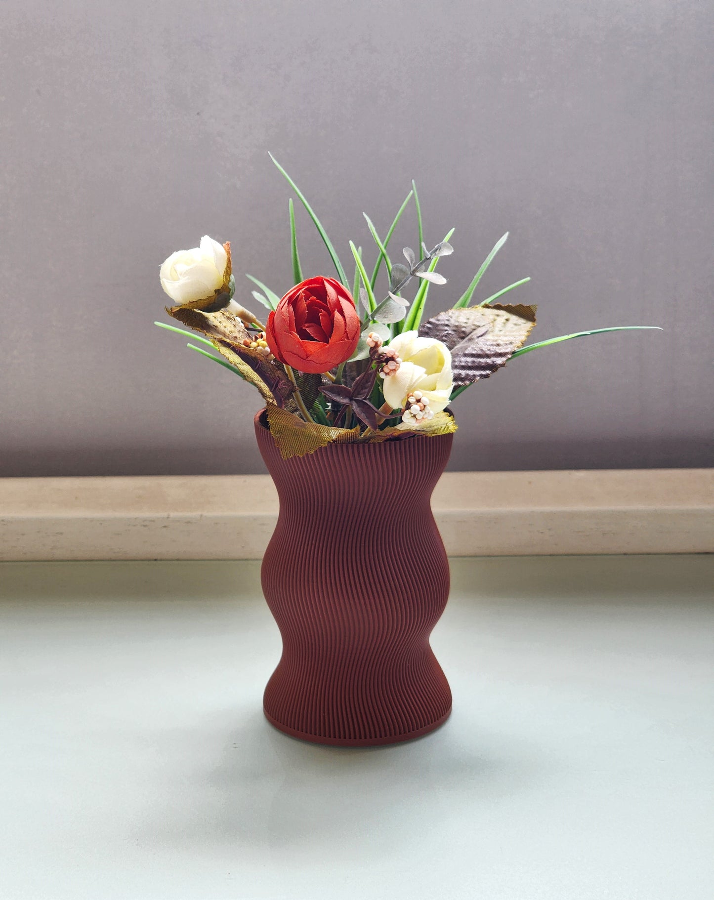 Mini Vaso Pacífico - Marrom