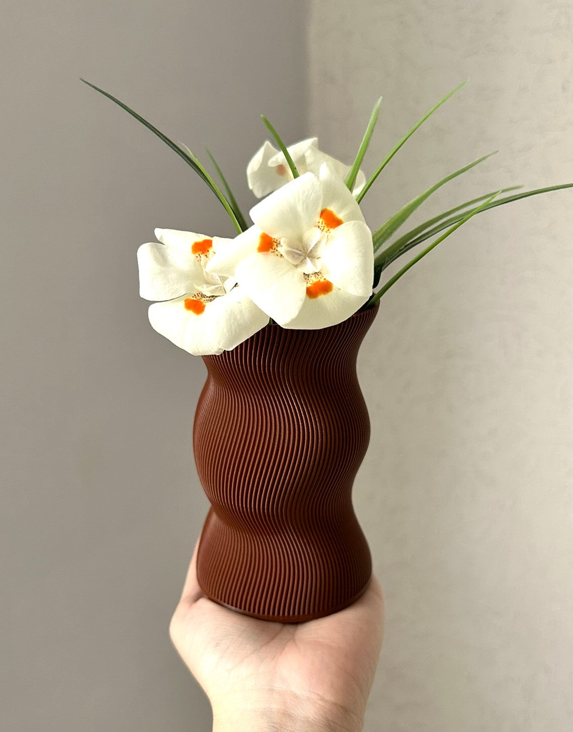 Mini Vaso Pacífico - Marrom