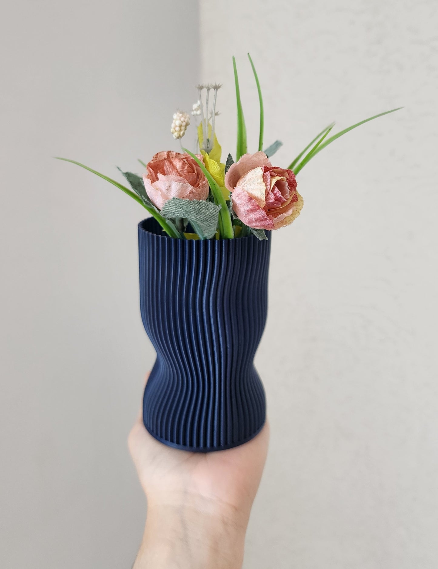 Mini Vaso Índico - Azul Marinho