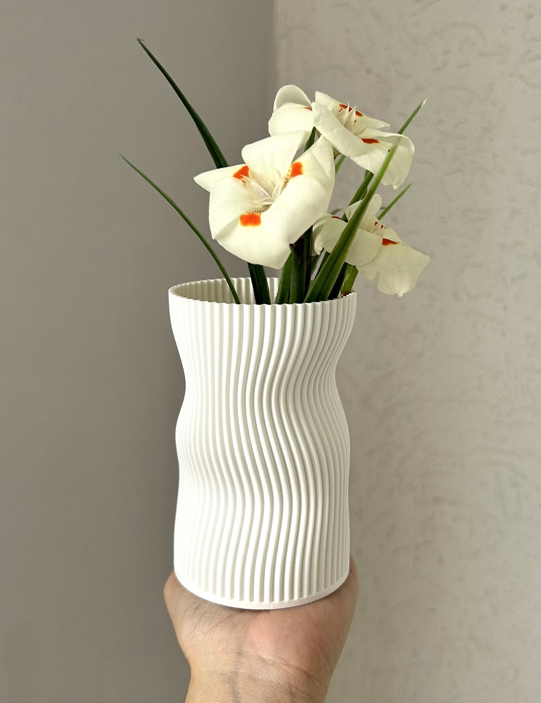 Mini Vaso Índico - Branco